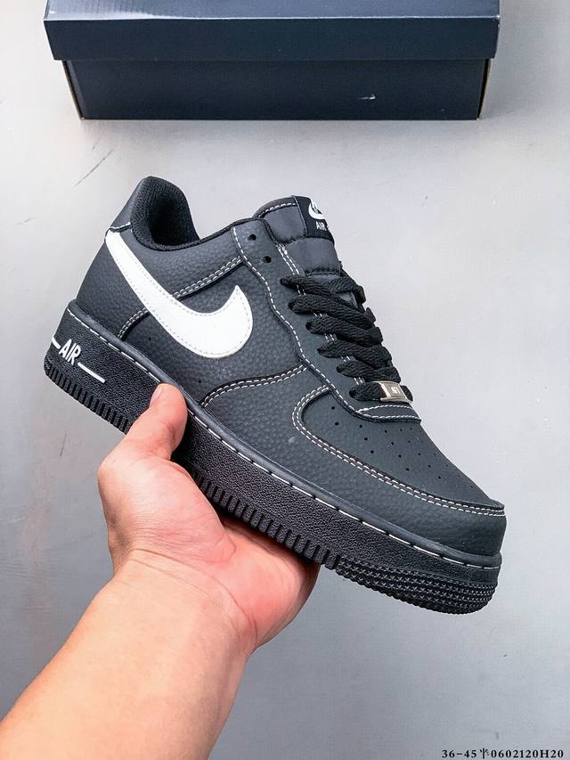 二层真标！耐克Nike Air Force 1 Low 空军一号低帮经典百搭休闲板鞋 0602 H20