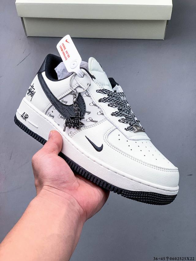 二层真标！耐克Nike Air Force 1 Low 空军一号低帮经典百搭休闲板鞋 0602525X22