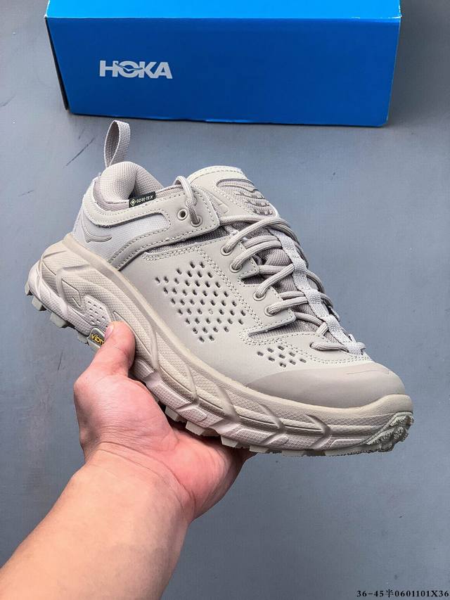 Hoka X Jlal Tor Ultra Lo 联名款运动鞋 经典鞋款复刻 户外性能新星横空出世！Jl Al联名款Hoka Ultra Low减震防滑耐磨户外
