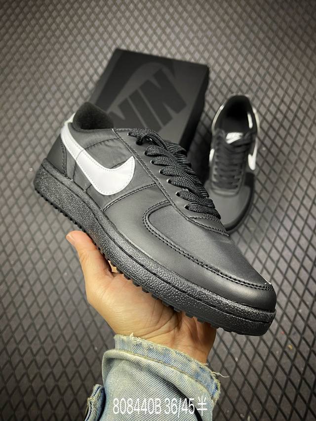 B 真标耐克Nike Field General 82 Sp低帮复古休闲板鞋跑步鞋 货号:Fq8762-001 尺码:36 36.5 37.5 38 38.5