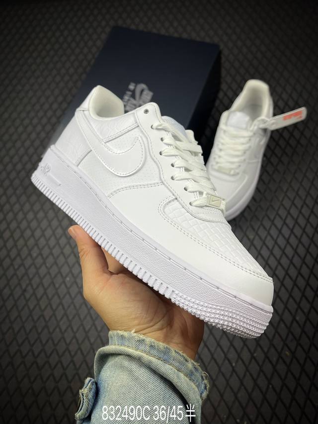 C 公司级Nike Air Force 1‘07 Lx 原楦头原纸板 打造纯正低帮空军版型 专注外贸渠道 全掌内置蜂窝气垫 原盒配件 原厂中底钢印、拉帮完美 货