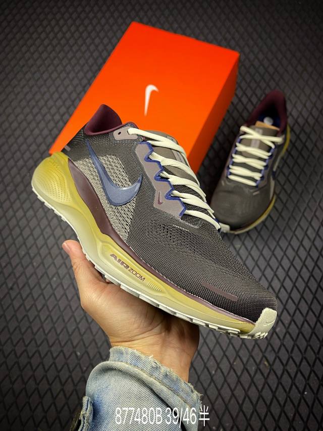 B 公司级Nike Air Zoom Pegasus 41 耐克 超级飞马涡轮增压马拉松休闲运动慢跑鞋 采用全新双层超轻透气网眼布材质 内里嵌入定型海绵 中底搭