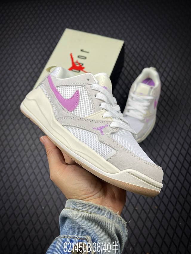 B 真标Nike Air Jordan Cmft Era 耐克 舒适简约百搭 耐磨 低帮 生活休闲鞋 货号：Ho0506 105 尺码：36 36.5 37.5