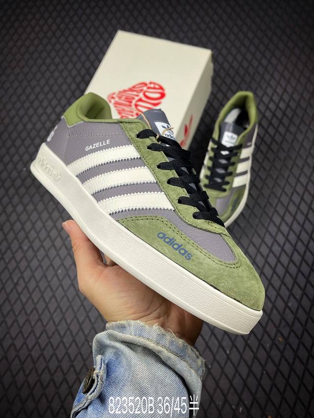 B 公司级Adidas Originals Samba Og ‘Diy’桑巴舞系列 阿迪达斯 三叶草绅士德训足球风百搭低帮休闲运动板鞋 原装头层材料 用料绝不含