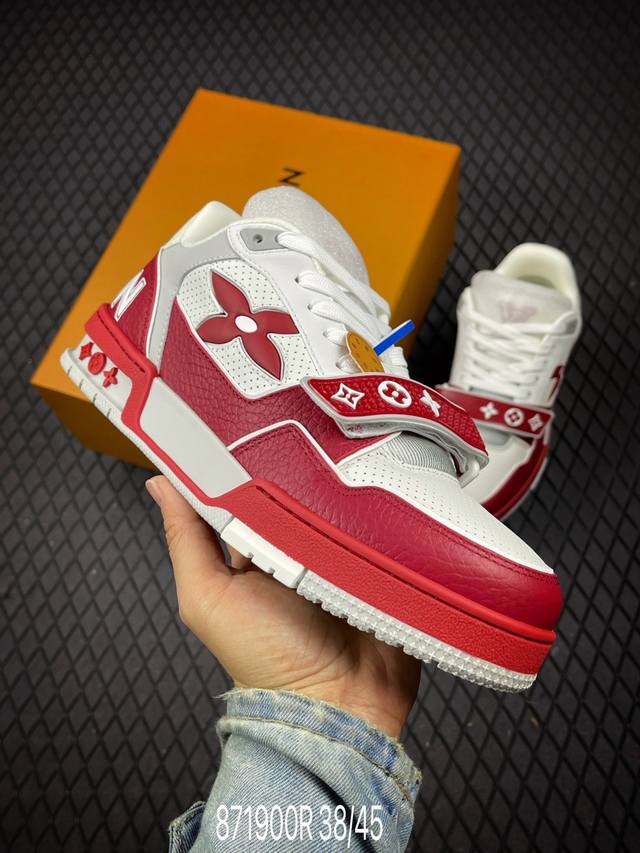 R Tyler X Louis Vuitton 路易威登 Lv Trainer 联名款 低帮休闲板鞋 海淘代购同渠道品质 高端零售 外贸充正专供 原版购入开发