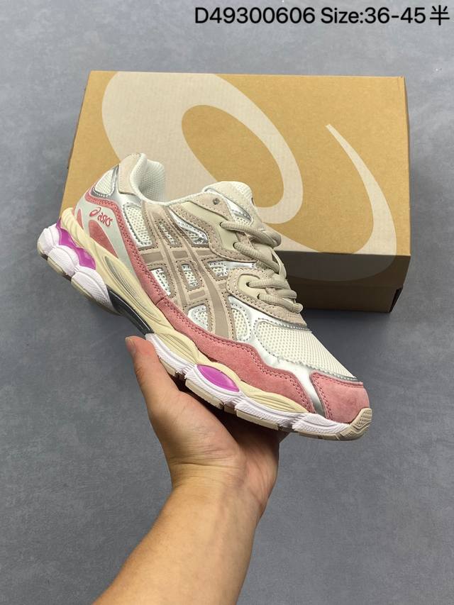 公司级Asics Gel-Nyc 亚瑟士 透气网眼鞋面 配合部分合成革材质 采用全新Ahar+橡胶材质 更加耐磨 货号:1203A383- 尺码:36 37 3