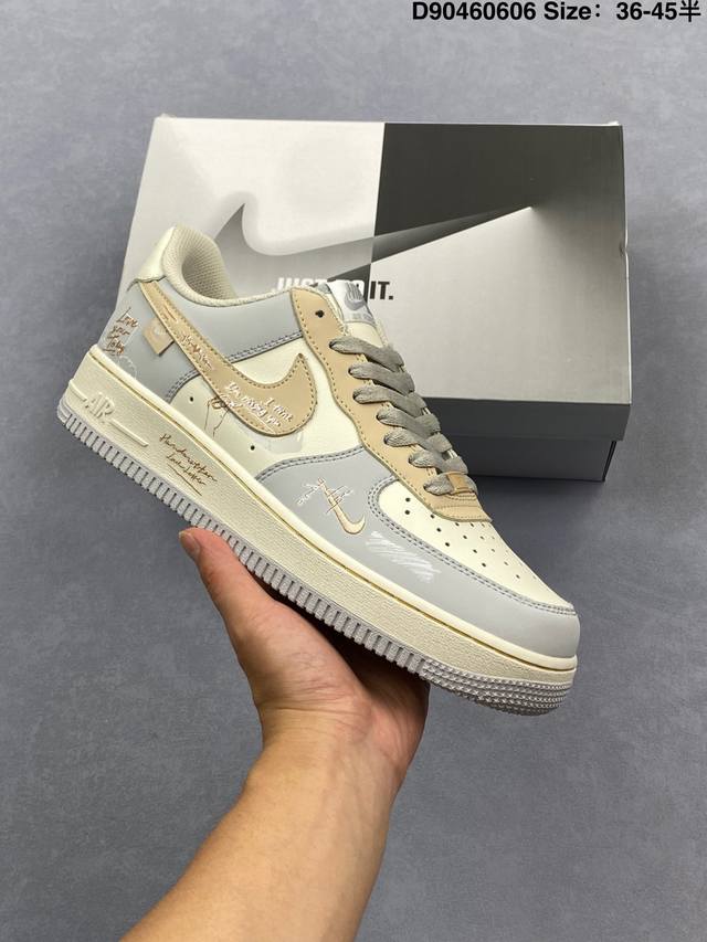 公司级Nike Air Force 1‘07 原楦头原纸板 打造纯正低帮空军版型 专注外贸渠道 全掌内置蜂窝气垫 原盒配件 原厂中底钢印、拉帮完美 货号:Db3
