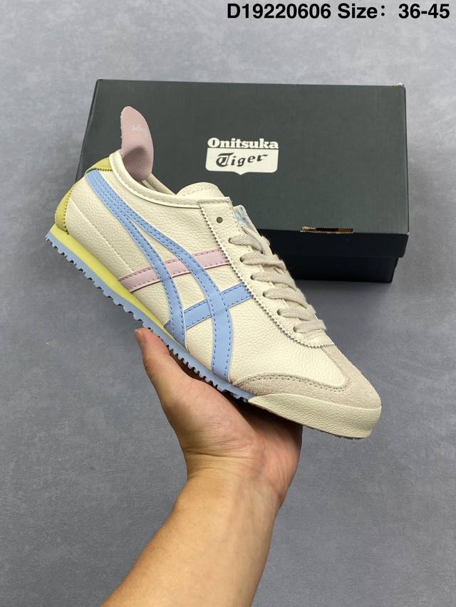 Asics 鬼冢虎 Mexico 66 Vin 印尼厂Oem原单材料 除成型在Pt外 其余全部客供材料 淘宝B级代购店铺内供四联官方吊牌 乳胶组合鞋垫、羊皮纸质