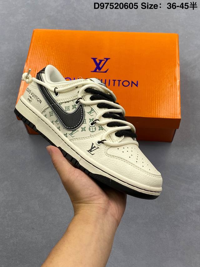 公司级Nike Dunk Low Retro ‘Diy高端定制’耐克 低帮休闲运动板鞋 原装头层材料 用料绝不含糊 独家版型蒸餾加工帶來的是更好的视觉和脚感体验