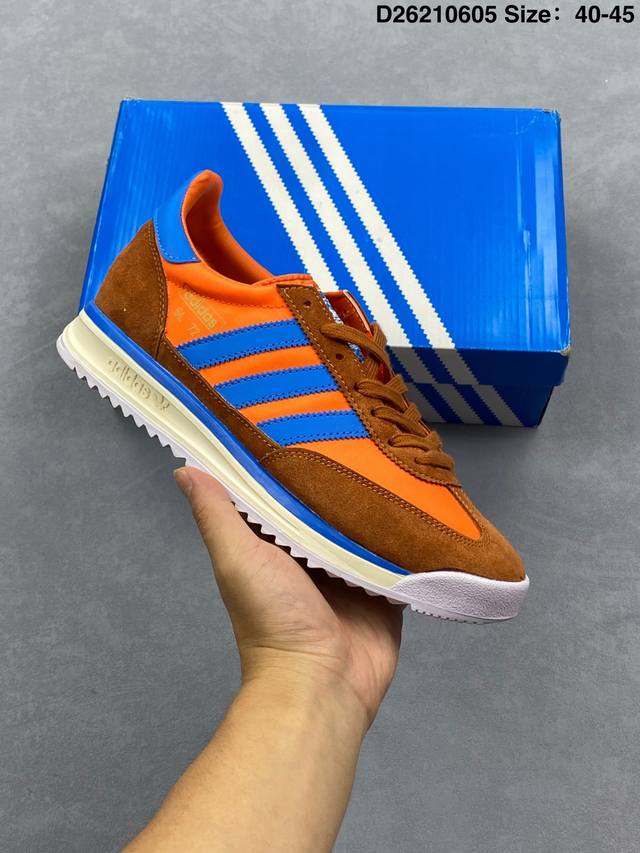 真标Adidas Sl 72 Og 阿迪达斯 三叶草复古休闲跑步鞋休闲运动鞋 货号:Js0254 尺码:40-45 D26210605