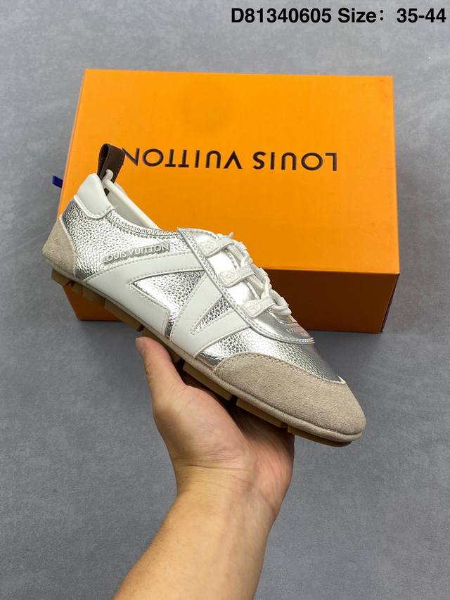 全新Lv路易威登Louis Vuitton Trainer Sneaker Low休闲运动文化百搭板鞋 尺码:如图 D81340605
