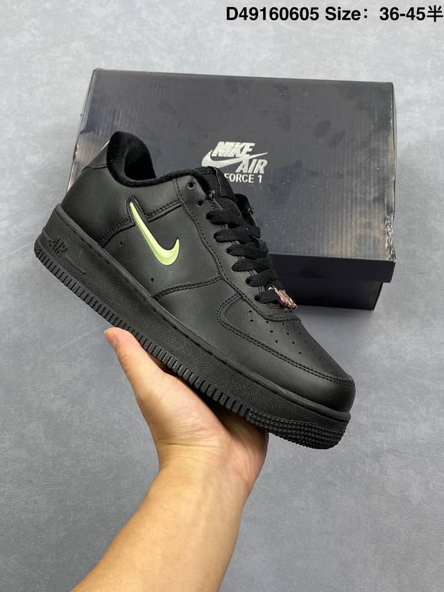 耐克Nk Wmns Air Force 1 Shadow 轻量增高低双层轻量Eva发泡中底+防滑Rb橡胶外圈底鞋底 尺码：如图 货号：Ci0919- D49 6