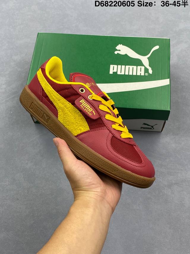 Puma Palermo Og 复古单品彪马 防滑耐磨低帮德训板鞋 货号：40 9-01 尺码：36-45半 D68220605