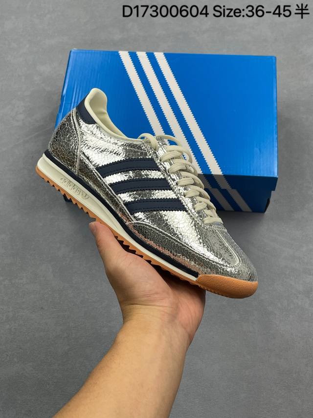 公司级Adidas Sl 72 Og 阿迪达斯 三叶草复古休闲跑步鞋休闲运动鞋 货号:Jq2615 尺码:36 36.5 37 38 38.5 39 40 40