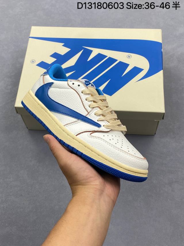 耐克 Nike Air Jordan 1 Low Og Sp Military Blue Aj1乔1倒勾 2025年新款 蛇年新款 低帮篮球鞋 Aj1 乔丹1代