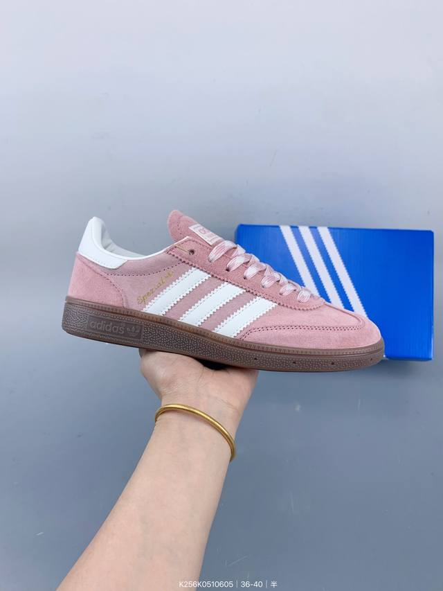 Adidas阿迪达斯 Handball Spezial 复古运动休闲板鞋 Size：如图 编码：K256K0510605