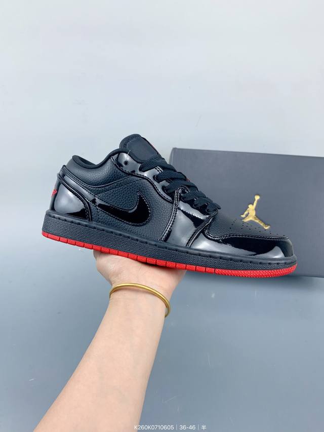耐克Nike Air Jordan 1 Low Aj1乔丹一代低帮经典复古文化休闲运动篮球鞋 Size：如图 编码：K260K0710605