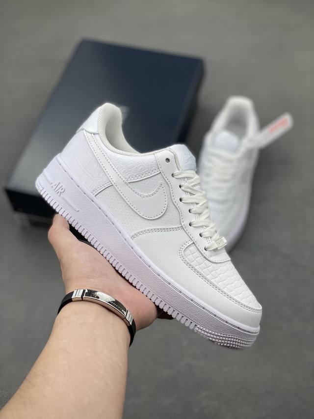 海外限量发售！公司级Nike Air Force 1 '07 Low 空军一号 低帮 运动鞋 休闲鞋 折边针车 工艺难度大 原楦头原纸板 原装鞋盒 定制五金配件