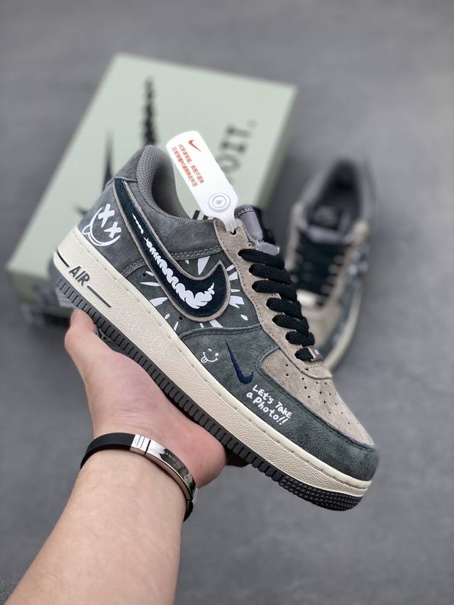 海外限量发售！公司级Nike Air Force 1 '07 Low 空军一号 低帮 运动鞋 休闲鞋 折边针车 工艺难度大 原楦头原纸板 原装鞋盒 定制五金配件