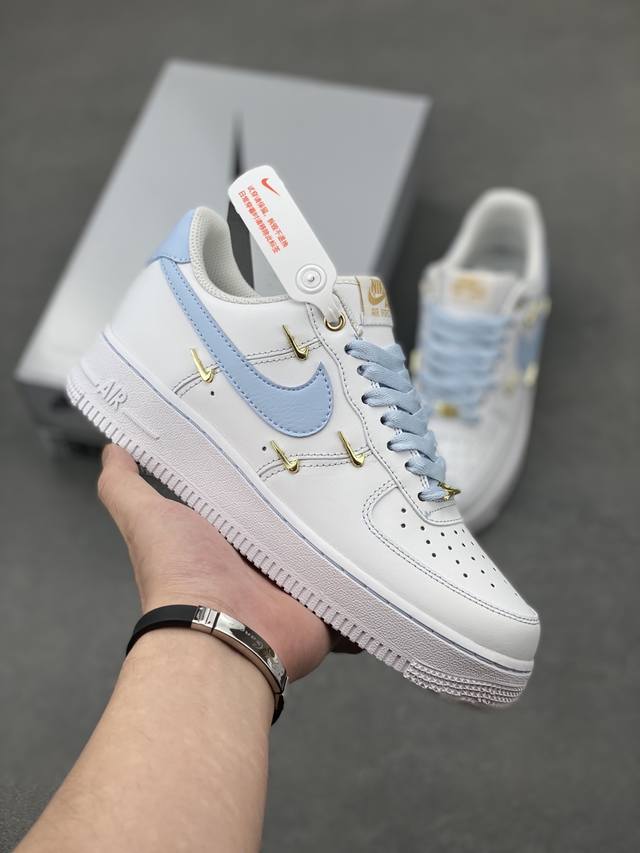 海外限量发售！公司级Nike Air Force 1 '07 Low 空军一号 低帮 运动鞋 休闲鞋 折边针车 工艺难度大 原楦头原纸板 原装鞋盒 定制五金配件