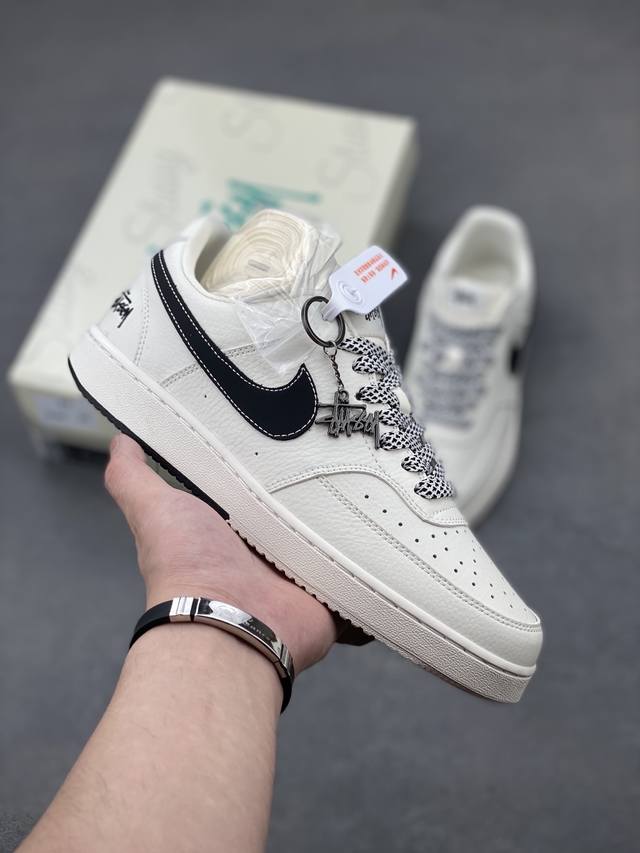 海外爆款 Zp订单 Nike Ebernon Low Prm 小空军低帮百搭透气休闲运动板鞋 独家头层版本 原数据独家私模大底 纯正版型 清洁度完美 货号：Cs