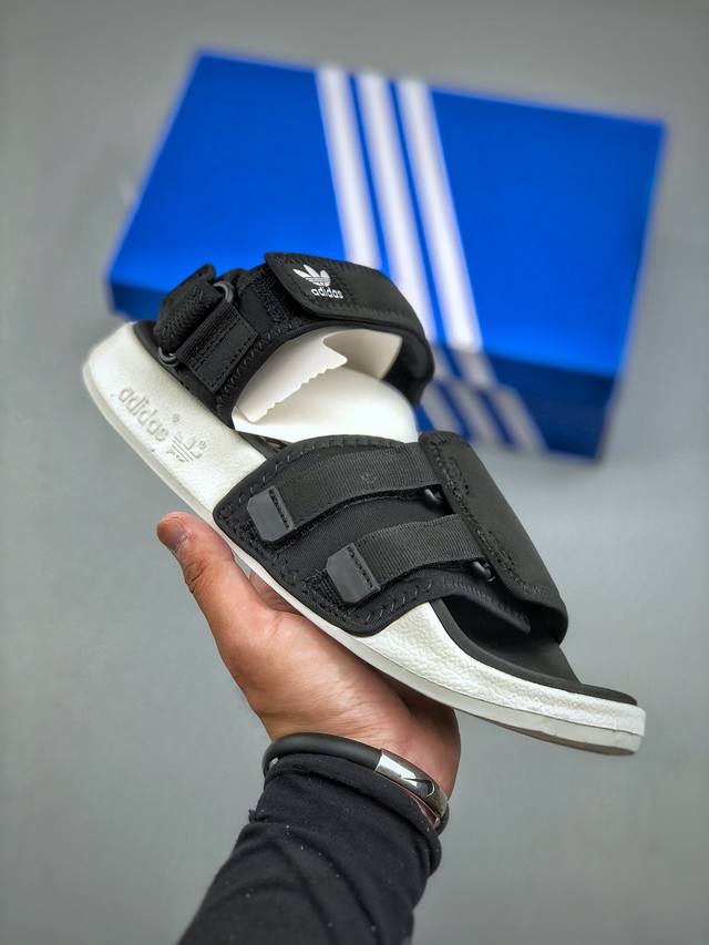 阿迪凉鞋Adidas Originals Adilette Sandal 4.0 布 魔术贴 运动凉鞋 尺码：36-45