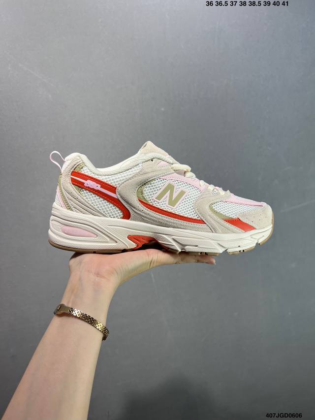 新百伦 Nb530 New Balance 530 复跑古鞋Nb530这鞋双确实是Nb家经复典古款式之一，以全科新技诠释，成打功造530鞋款。鞋面保在持530基