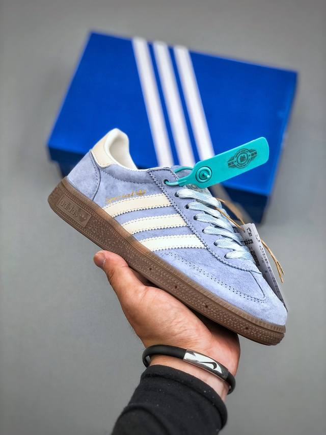 Adidas Handball Spezial 低帮三叶草学院风复古休闲板鞋 货号：Ki5933 尺码：36-45 半