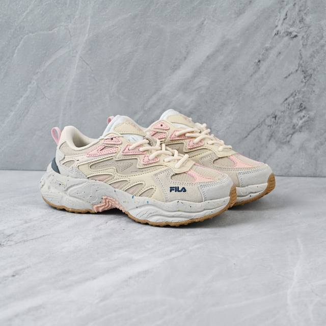Fila 斐乐蕨草鞋Fern女鞋运动鞋 秋新款户外老爹鞋反光休闲鞋 Fm 货号：F12W331101Fbs 尺码：35.5 36 36.5 37.5 38 38