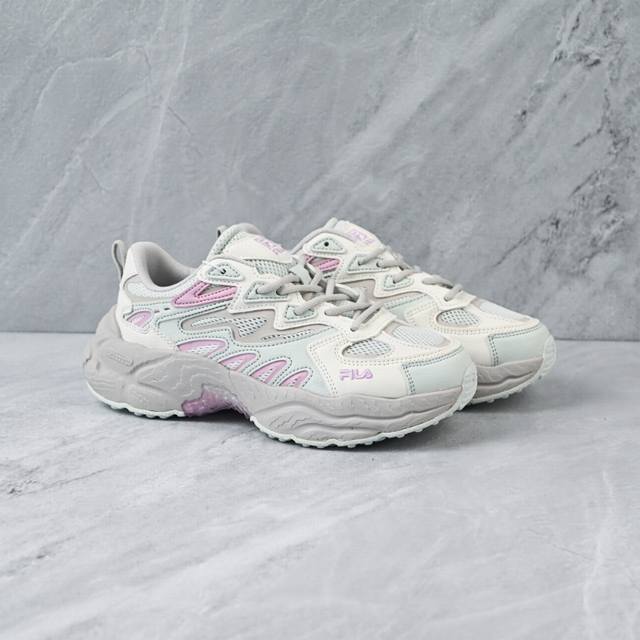 Fila 斐乐蕨草鞋Fern女鞋运动鞋 秋新款户外老爹鞋反光休闲鞋 Fm 货号：F12W521119Fbs 尺码：35.5 36 36.5 37.5 38 38