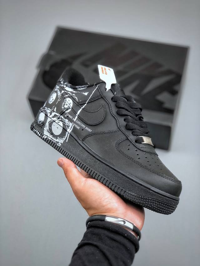 Comme Des Garcons X Nike Air Force 1 Low Cdg联名 空军一号低帮休闲板鞋 9 44-101 #原鞋开发 原楦头原纸板