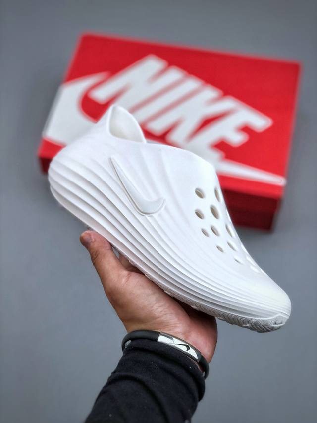 Nike Reactx Rejuven8 夏日穿搭凉鞋 耐克洞洞鞋 Hv4484 100 尺码：36-45