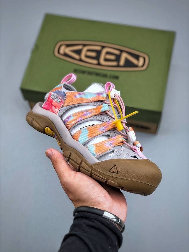 科恩-Keen Zerraport 户外舒适百搭轻便休闲夏季凉鞋包裹脚趾的设计，每一步都安心行走。标志性的 Keen 贴合度 前脚掌空间宽敞采用开发Md超轻耐磨