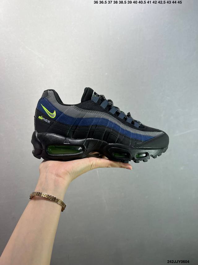 真标耐克Nike Air Max 95 Tt气垫复古慢跑百搭鞋休闲运动鞋 货号:Fb2709-010 尺码:36 36.5 37.5 38 38.5 39 40