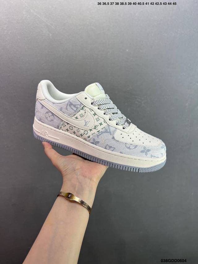 核心私 公司级Nike Air Force 1 ‘07 Low “联名”空军一号 低帮 运动鞋 休闲鞋 折边针车 工艺难度大 原楦头原纸板 原装鞋盒 定制五金配