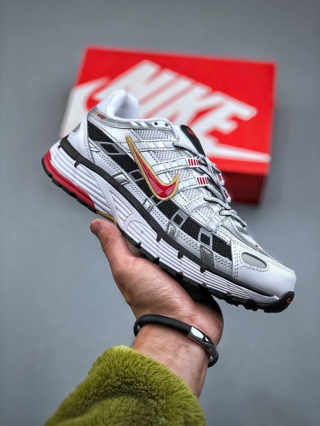福利特价 Nike P-6000 Laser Fuchsia 复古科技个性运动老爹鞋 Bv1021 101 尺码：36-45 半
