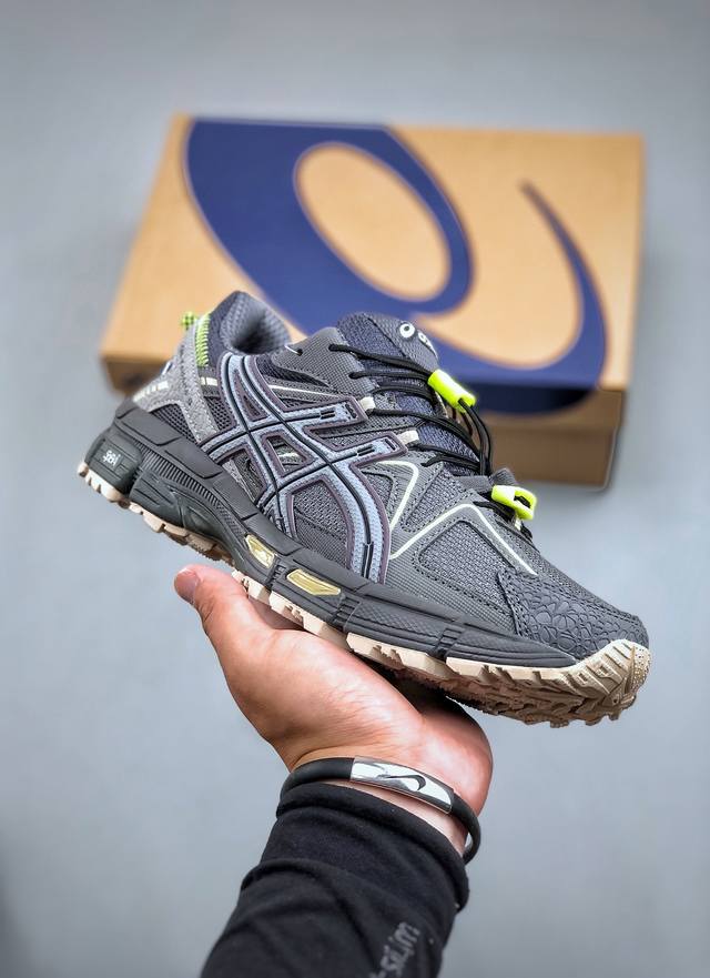 福利特价 Asics Gel-Kahana 8 亚瑟士越野跑步鞋抓地稳定运动鞋缓震耐磨跑鞋 1011B387-021 尺码：36-45 半