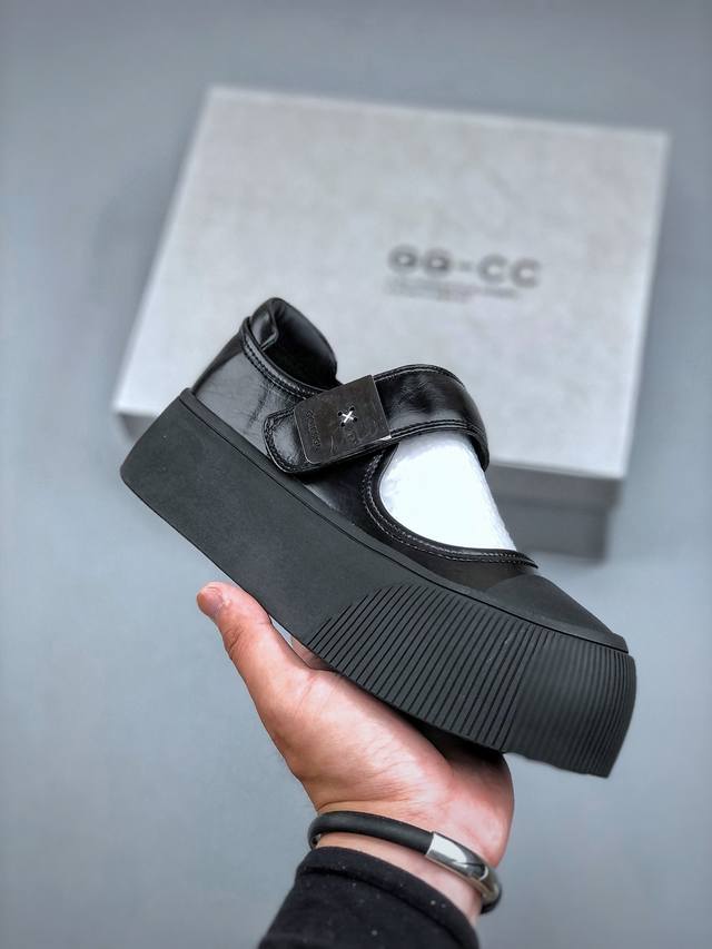 新晋潮流鞋靴品牌Ggcc夏季新款 银河微光 陈都灵同款 Gg-Cc 厚底Jk芭蕾舞 法式玛丽珍单鞋 夏季踏青舒适度和少女感我都要金属方扣实属摩登小心机舒适摩登圆