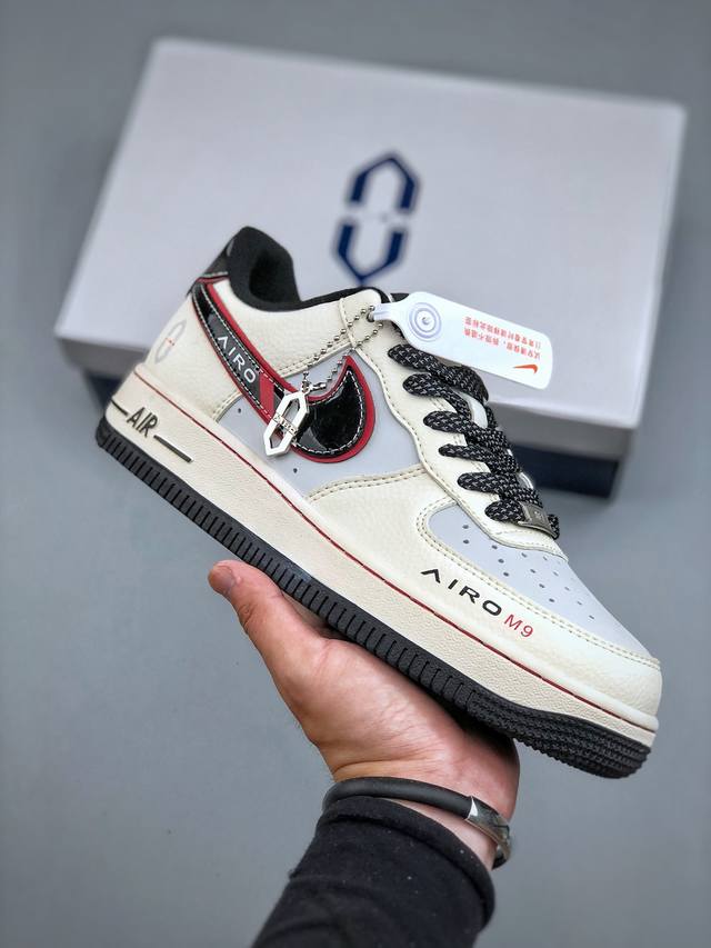 Nike Air Force 1'07 Low 问界联名 黑M9 空军一号低帮休闲板鞋 Xs1958-609 #原楦头原纸板 原装鞋盒 定制五金配件 内置全掌气