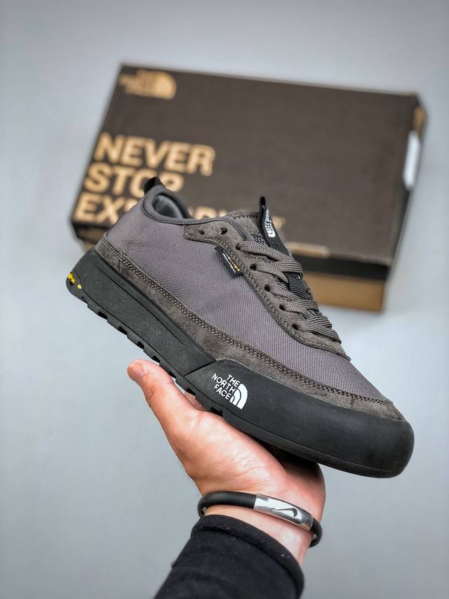 The North Face Cedar Measa 北面系列轻便套袜式一脚蹬板鞋 户外运动抓地耐磨休闲鞋 飞织鞋面透气性强 贴脚舒适度极好 ，超级减震抗疲劳舒