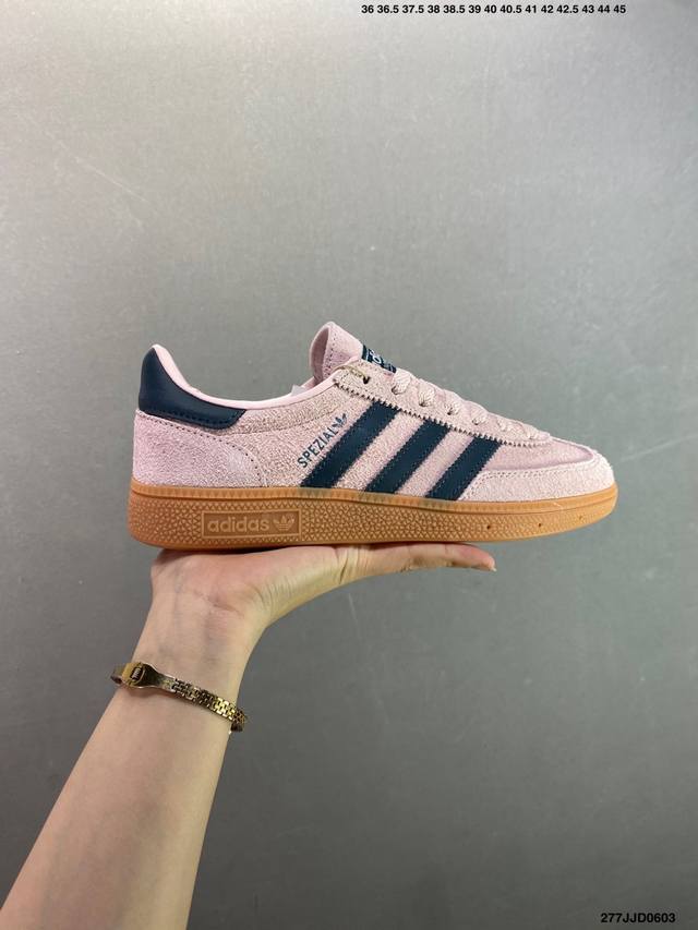 阿迪达斯Adidas Originals Handball Spzl 手球运动员系列百搭休闲运动板鞋 货号:Fv1227 尺码：36 36 37 38 38 3