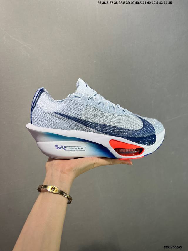公司级Nk Air Zoom Alphafly 3 阿尔法飞行3代系列马拉松轻量竞速运动跑鞋 #男鞋真标半码制#原楦原纸版数据开发 #采用全新Atomknit