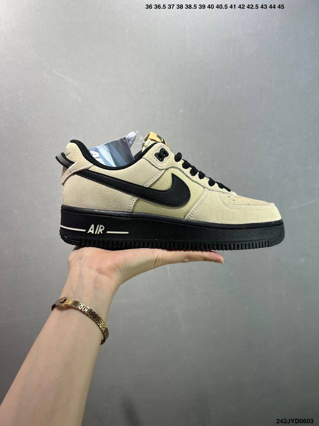 公司级Nk Air Force 1′07 Low 空军一号低帮百搭休闲运动板鞋 Hv6526- 核心私 顶级批次 全新楦头鞋型 鱼鳞大底 历时开发三个月 清洁度