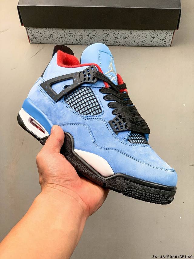 纯原版本！Air Jordan 4 Retro Og Cement Aj4 乔4 复古休闲运动篮球鞋 正确鞋舌立体高频 原厂数据 2025最新原厂底模 原厂纸板