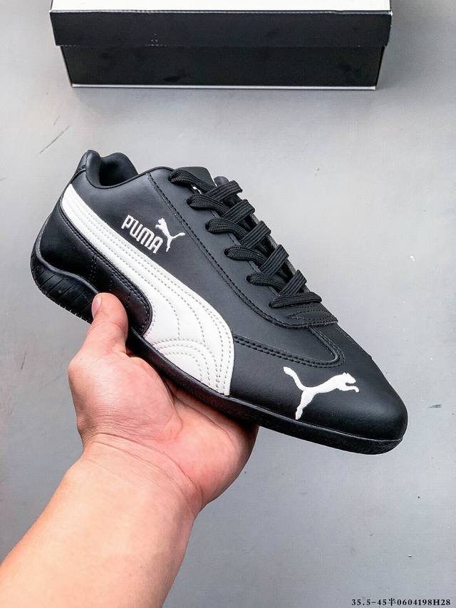 集图 Puma Speedcat The Open Yy彪马 防滑耐磨时尚运动休闲鞋 支持侧踏时的踏步工作 即使在健身房等使用环境中也能确保透气性 像吸盘一样的