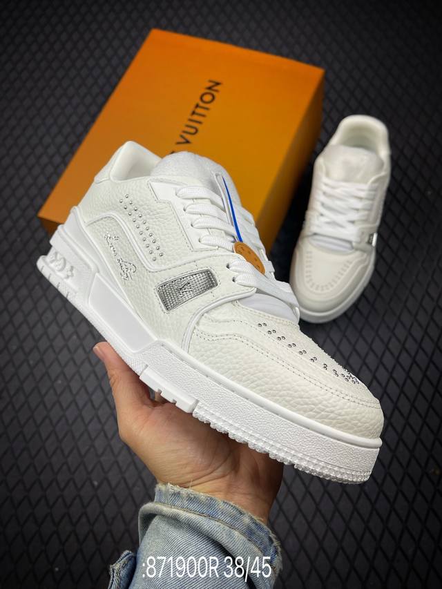 R Tyler X Louis Vuitton 路易威登 Lv Trainer 联名款 低帮休闲板鞋 海淘代购同渠道品质 高端零售 外贸充正专供 原版购入开发
