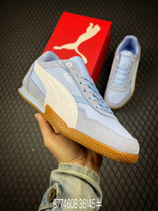 B Puma Bella Donna Nylon 时尚舒适 减震透气 低帮 生活休闲鞋 彪马复古板鞋 货号：402673 03 尺码：36 36.5 37.5