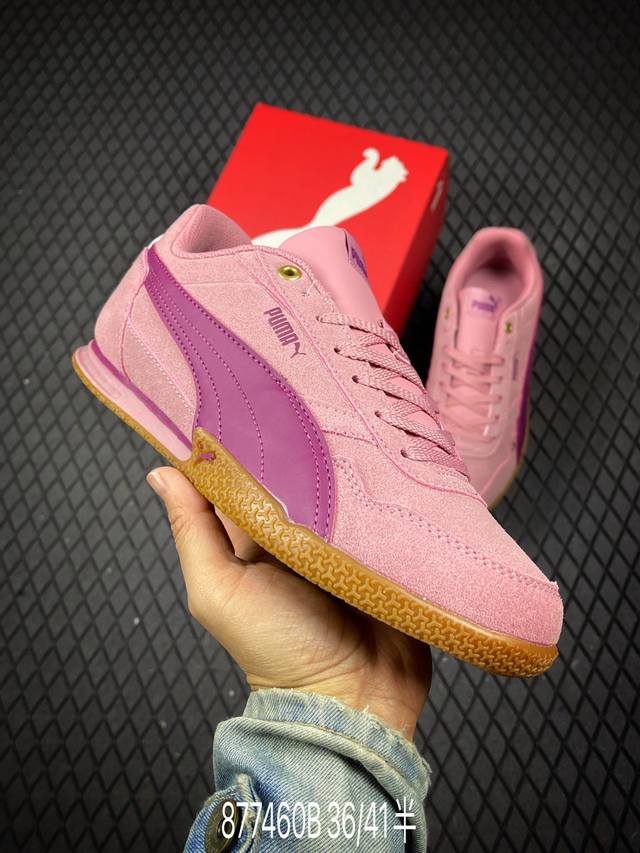 B Puma Bella Donna Nylon 时尚舒适 减震透气 低帮 生活休闲鞋 彪马复古板鞋 货号：402673 03 尺码：36 36.5 37.5