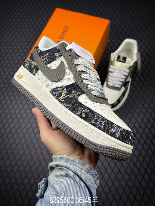 C 公司级Nike Air Force 1‘07 Lv8 原楦头原纸板 打造纯正低帮空军版型 专注外贸渠道 全掌内置蜂窝气垫 原盒配件 原厂中底钢印、拉帮完美