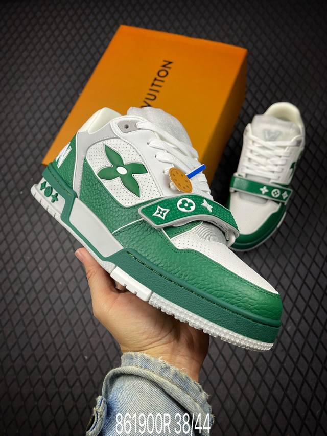 R Tyler X Louis Vuitton 路易威登 Lv Trainer 联名款 低帮休闲板鞋 海淘代购同渠道品质 高端零售 外贸充正专供 原版购入开发
